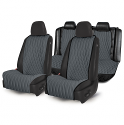 Полный комплект накидок (Серый) Ромб 1